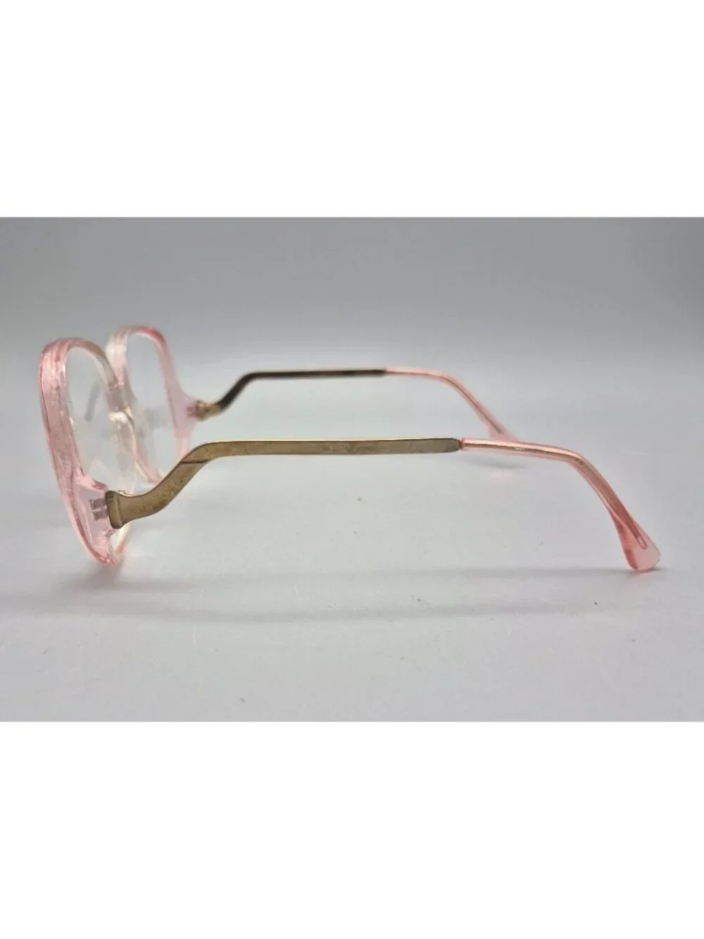 Vintage 1980s Magnivision +3.25 Reading Glasses Oversized Pink Retro Frames